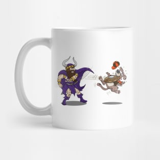 Minnesota Vikings Fans - Kings of the North vs Fetching Brown Dawgs Mug